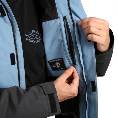 HORSEFEATHERS CITADEL SNOW JACKET ADRIATIC BLUE