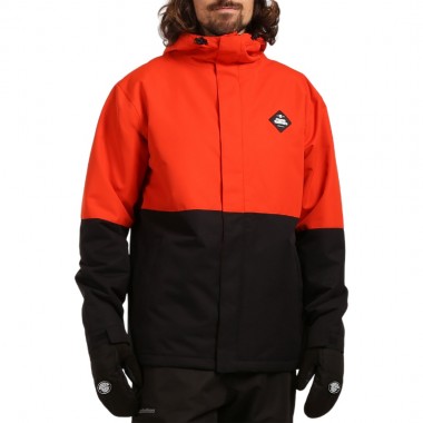 HORSEFEATHERS CITADEL SNOW JACKET RED/BLACK