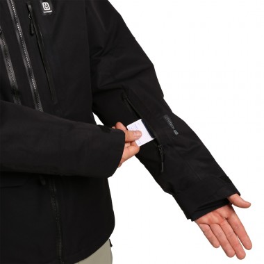 HORSEFEATHERS PEARL SNOW JACKET BLACK