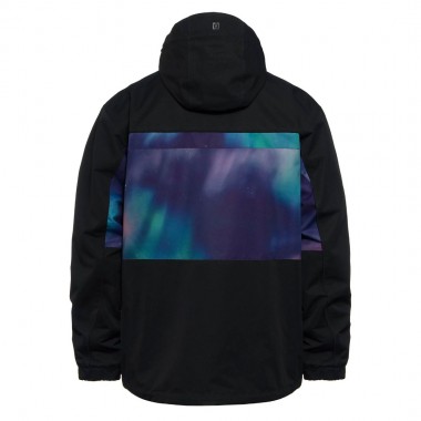 HORSEFEATHERS MORRIS SNOW JACKET BLACK/AURORA