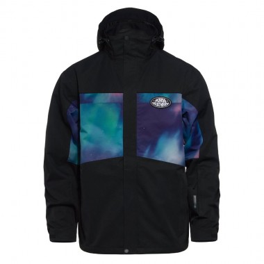 HORSEFEATHERS MORRIS SNOW JACKET BLACK/AURORA
