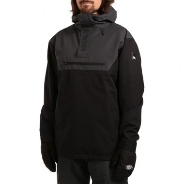 HORSEFEATHERS LARRAT ANORAK SNOW JACKET BLACK/PHANTOM