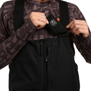 HORSEFEATHERS BERETT BIB SNOW PANTS BLACK