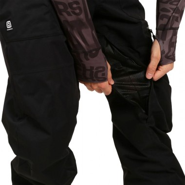 HORSEFEATHERS BERETT BIB SNOW PANTS BLACK