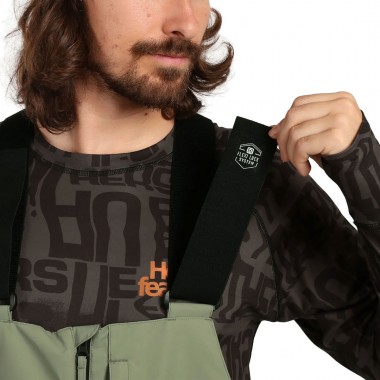 HORSEFEATHERS BERETT BIB SNOW PANTS TEA