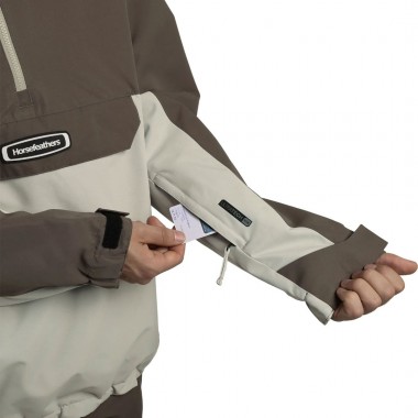 HORSEFEATHERS HESTON ANORAK SNOW JACKET TARMAC