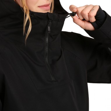 HORSEFEATHERS FIORA W ANORAK SNOW JACKET BLACK