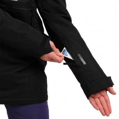 HORSEFEATHERS FIORA W ANORAK SNOW JACKET BLACK