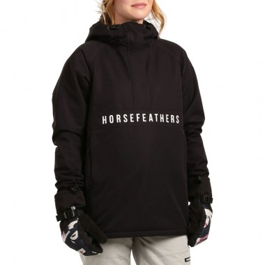 HORSEFEATHERS TALA W ANORAK SNOW JACKET BLACK