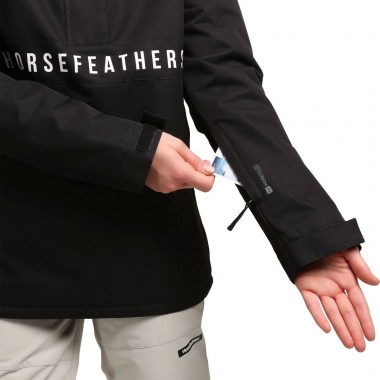 HORSEFEATHERS TALA W ANORAK SNOW JACKET BLACK