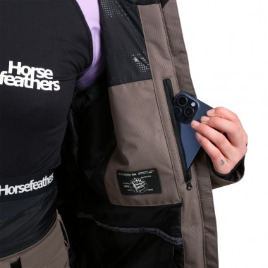 HORSEFEATHERS LUMARA W SNOW JACKET TARMAC