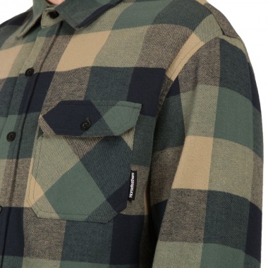 HORSEFEATHERS DOUGH LS SHIRT ICEBERG