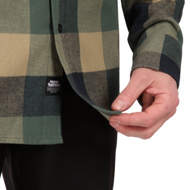 HORSEFEATHERS DOUGH LS SHIRT ICEBERG