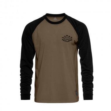 HORSEFEATHERS SHANK LS T-SHIRT FOSSIL