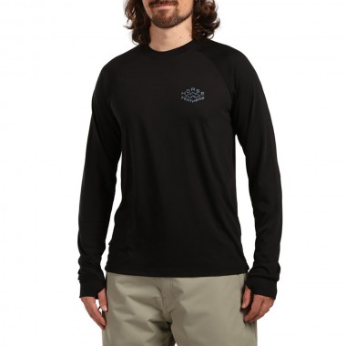 HORSEFEATHERS SHANK LS T-SHIRT BLACK