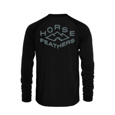 HORSEFEATHERS SHANK LS T-SHIRT BLACK