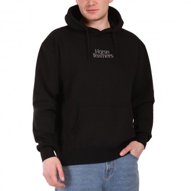HORSEFEATHERS DARBY HOODIE BLACK