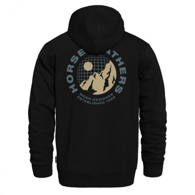HORSEFEATHERS ALTITUDE HOODIE BLACK