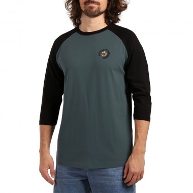 HORSEFEATHERS MOCKER RAGLAN T-SHIRT STORM