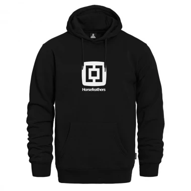 HORSEFEATHERS FAIR HOODIE BLACK