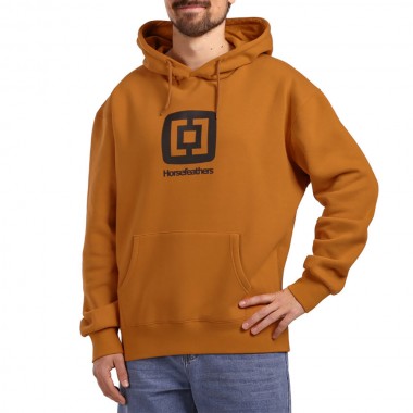 HORSEFEATHERS FAIR HOODIE PUMPKIN