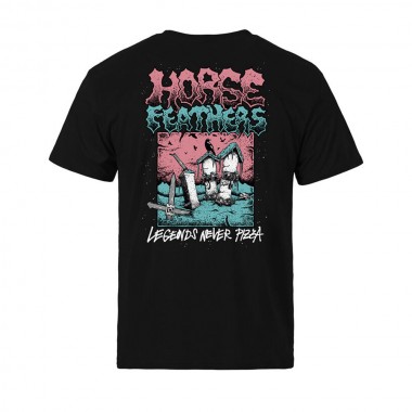 HORSEFEATHERS LEGENDS T-SHIRT BLACK