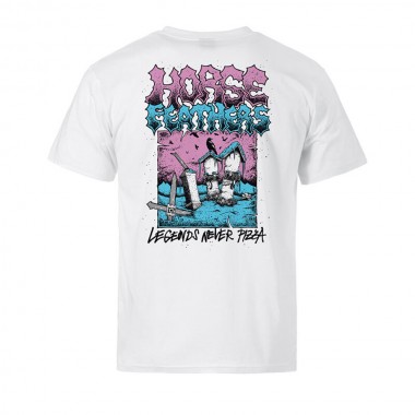 HORSEFEATHERS LEGENDS T-SHIRT WHITE