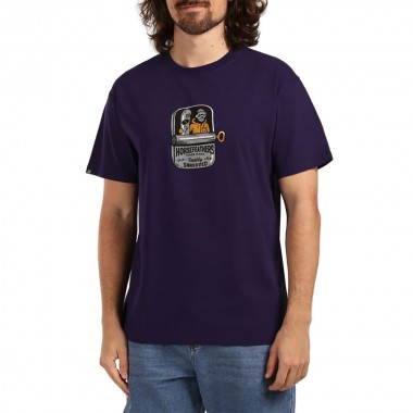 HORSEFEATHERS CANNED T-SHIRT ROYAL BLUE