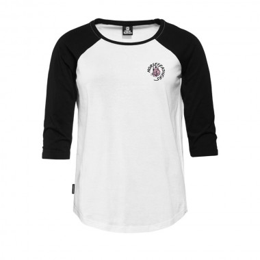 HORSEFEATHERS ZALVA W RAGLAN T-SHIRT WHITE