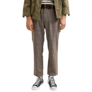 RHYTHM ESSENTIAL TROUSER HERRINGBONE BROWN