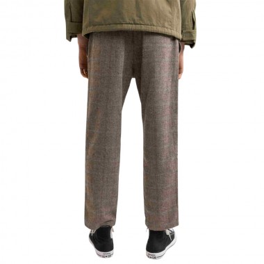 RHYTHM ESSENTIAL TROUSER HERRINGBONE BROWN