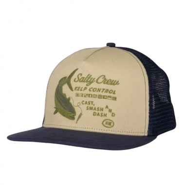 SALTY CREW NATIVE VIBES TRUCKER NAVY