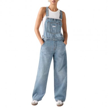 LEVI’S® FL BAGGY W OVERALL MED INDIGO/NOT THE SAME