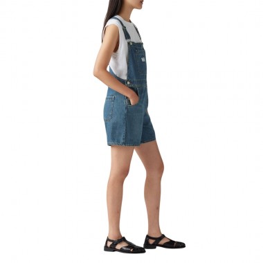LEVIS UTILITY W SHORTALL DARK INDIGO/ANNIVERSARY PARTY