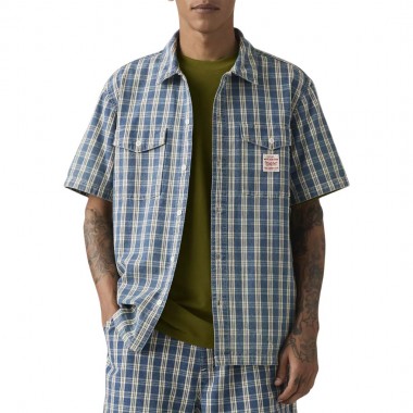 LEVI’S® WORKER SHIRT BLUE/SUMMER CHECK
