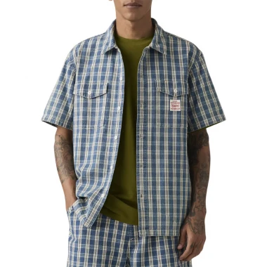 LEVIS WORKER SHIRT BLUE/SUMMER CHECK