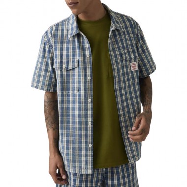 LEVI’S® WORKER SHIRT BLUE/SUMMER CHECK