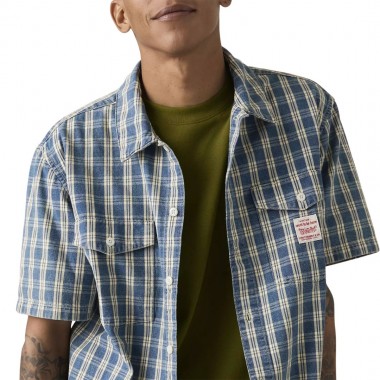 LEVI’S® WORKER SHIRT BLUE/SUMMER CHECK