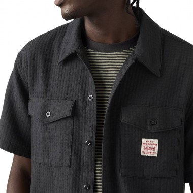 LEVI’S® WORKER SHIRT BLACK/DARK PHANTOM
