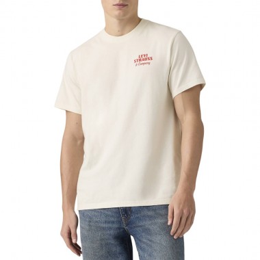 LEVI’S® RELAXED FIT TEE TANS/ARCHIVAL OVERALLS 2 EGRET