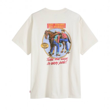 LEVI’S® RELAXED FIT TEE TANS/ARCHIVAL OVERALLS 2 EGRET