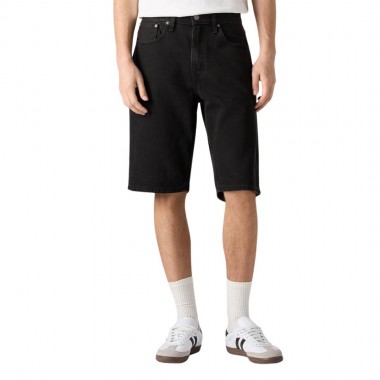 LEVIS 469 LOOSE SHORTS BLACK/SLOW WALKER