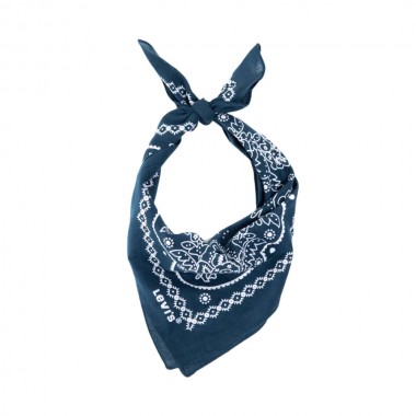 LEVIS PAISLEY BANDANA NAVY COTTON