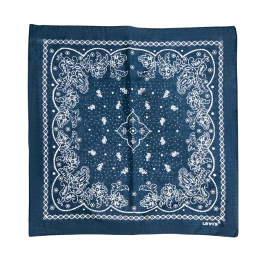 LEVIS PAISLEY BANDANA NAVY COTTON