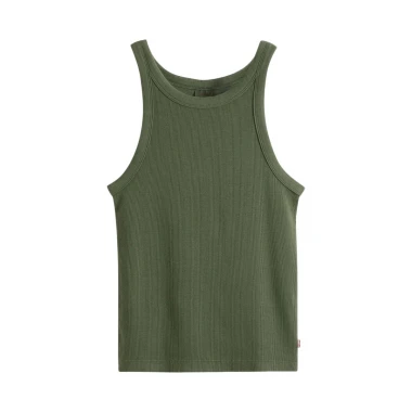 LEVI’S® ESSENTIAL RACER W TANK GREEN/DEEP DEPTHS RIB