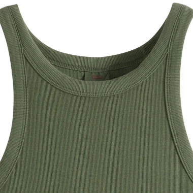 LEVI’S® ESSENTIAL RACER W TANK GREEN/DEEP DEPTHS RIB
