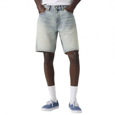 LEVIS 468 LOOSE SHORTS LIGHT INDIGO/LIGHT WORKOUT