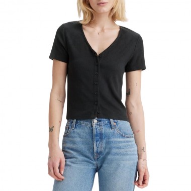 LEVI’S® MUSE W TEE BLACK/CAVIAR