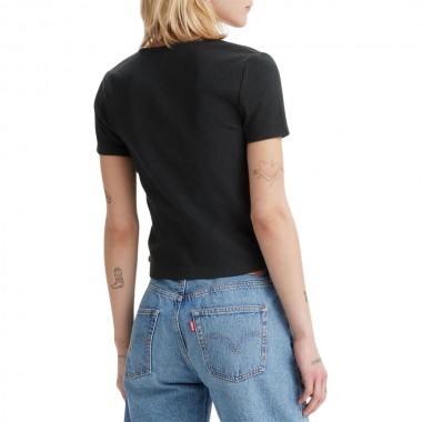 LEVIS MUSE W TEE BLACK/CAVIAR