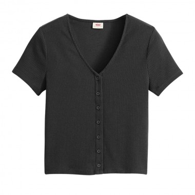 LEVIS MUSE W TEE BLACK/CAVIAR